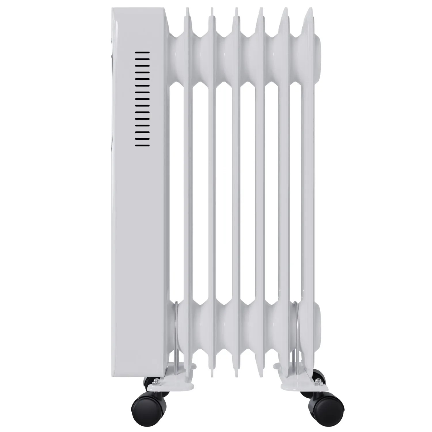 Weißer TroniTechnik Ölradiator TT OR 307 mit 7 Rippen, 1500 Watt und WiFi Funktion.