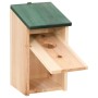 DELUKE Vogelhaus Zum Aufhängen 4er Set Nistkasten Für Wildvögel Vogelvilla Aus Holz Baumvogelhaus Holz-Vogelhaus_4