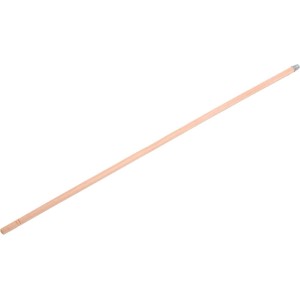 LUX Besenstiel Classic, 130 cm, aus hellem Holz mit Gewinde für Reinigungsgeräte.