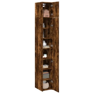 vidaXL Hochschrank Schmal Räuchereiche 30x42,5x225 cm Holzwerkstoff 3281263