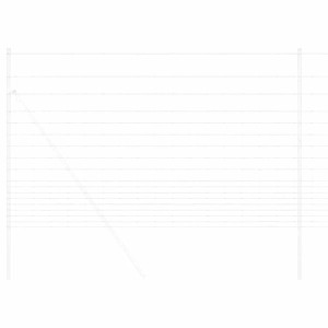 vidaXL Wildzaun Feuerverzinkt 1000 x 150 x 0,18 cm Eisen 42005793