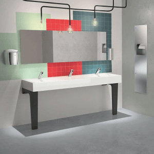 Delabie Winkelfuß MINERALCAST H 525 mm