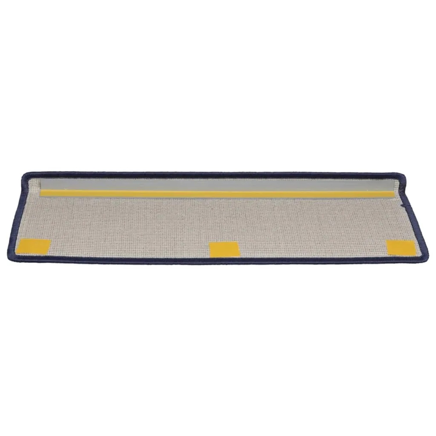 vidaXL Stufenmatte, blau, 65x21cm, 15er Set mit Klebestreifen für sicheren Halt.