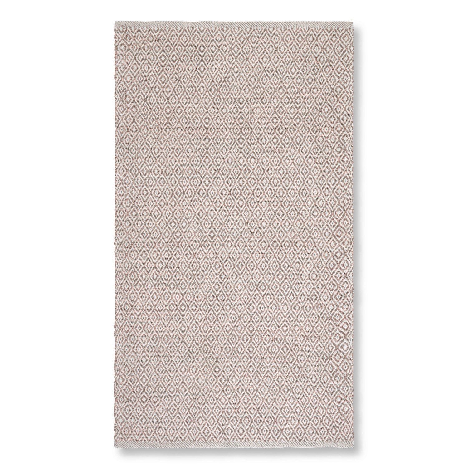 Mömax Handwebeteppich Carola 1 in Rosa ca. 60x120cm