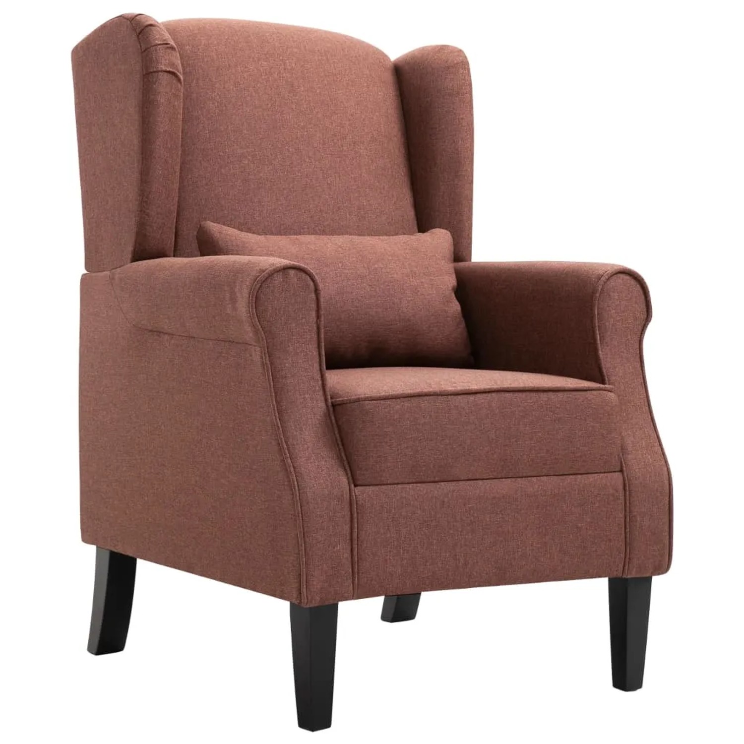 vidaXL Sessel Braun Stoff 248617