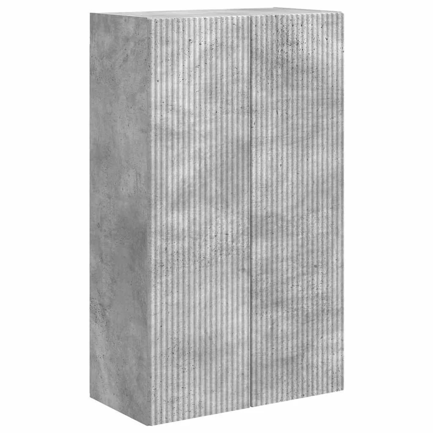 vidaXL TV-Wandschrank Beton Grau 59,5 x 31 x 100 cm Holzwerkstoff 892372