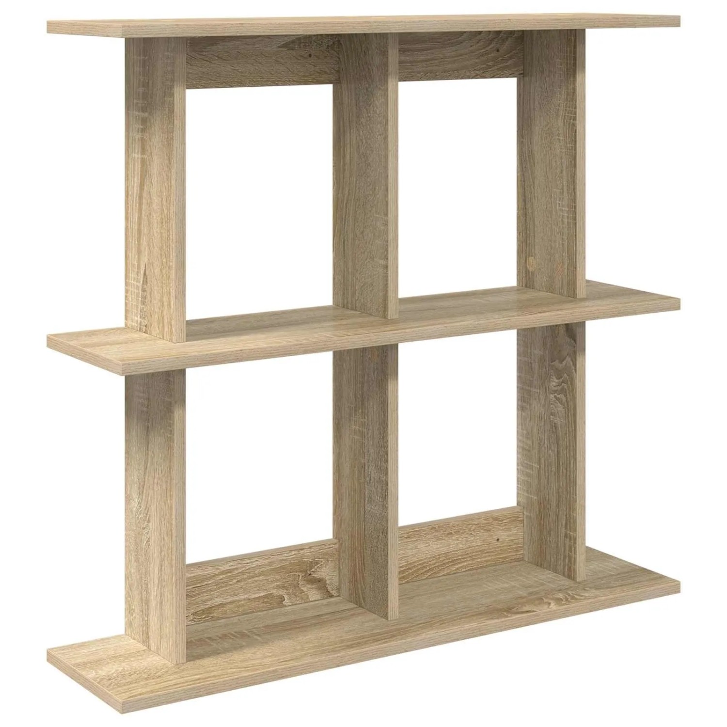 vidaXL Wandregal Wandhalterung Sonoma-Eiche 80 x 20 x 75 cm 8012078