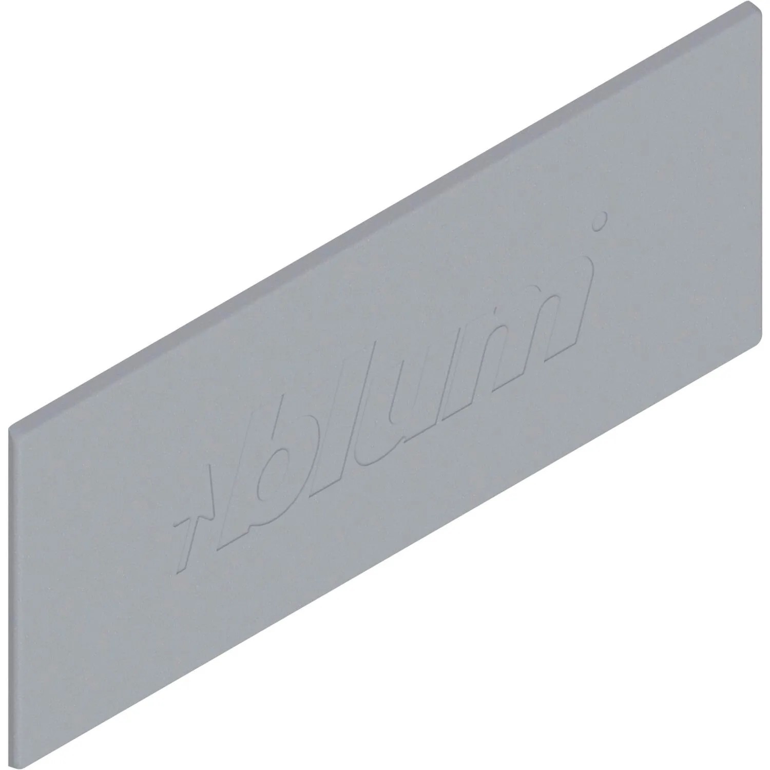 Blum Abdeckkappe Tandembox antaro mit Blum Logo Kunststoff Weißgrau