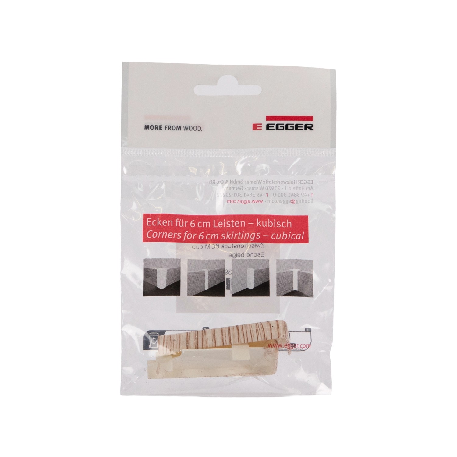 Egger Zwischenstück 6 cm Esche Beige 2 Stück günstig online kaufen