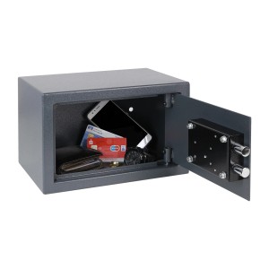 HMF 49200-11 Safe Tresor Schlüssel Möbeltresor 31 x 20 x 20 cm Anthrazit