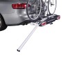 Thule Auffahrschiene für EuroPower 915 Fahrradträger am Auto mit Fahrrad.