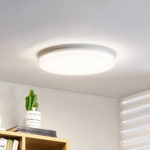 PRIOS LED Deckenlampe mit Sensor Artin 9978118 Bewegungsmelder Modern in Weiß 1-flammig Badezimmerleuchte