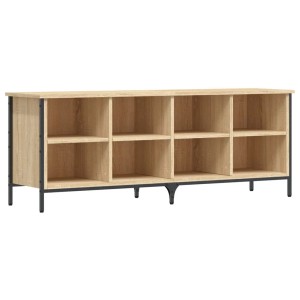 vidaXL Schuhregal Sonoma-Eiche 131x35x50 cm Holzwerkstoff 831849