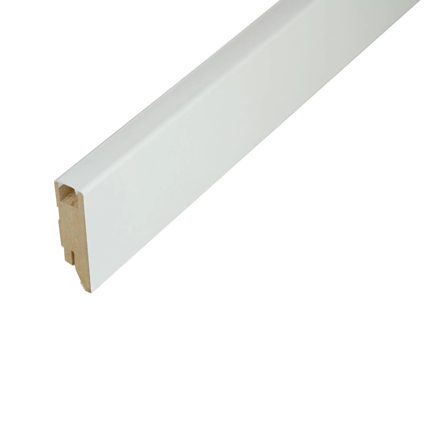Kosche Lichtleiste mit Kunststoffdiffuser 2.500 x 70 x 19 mm Weiß-Grundiert