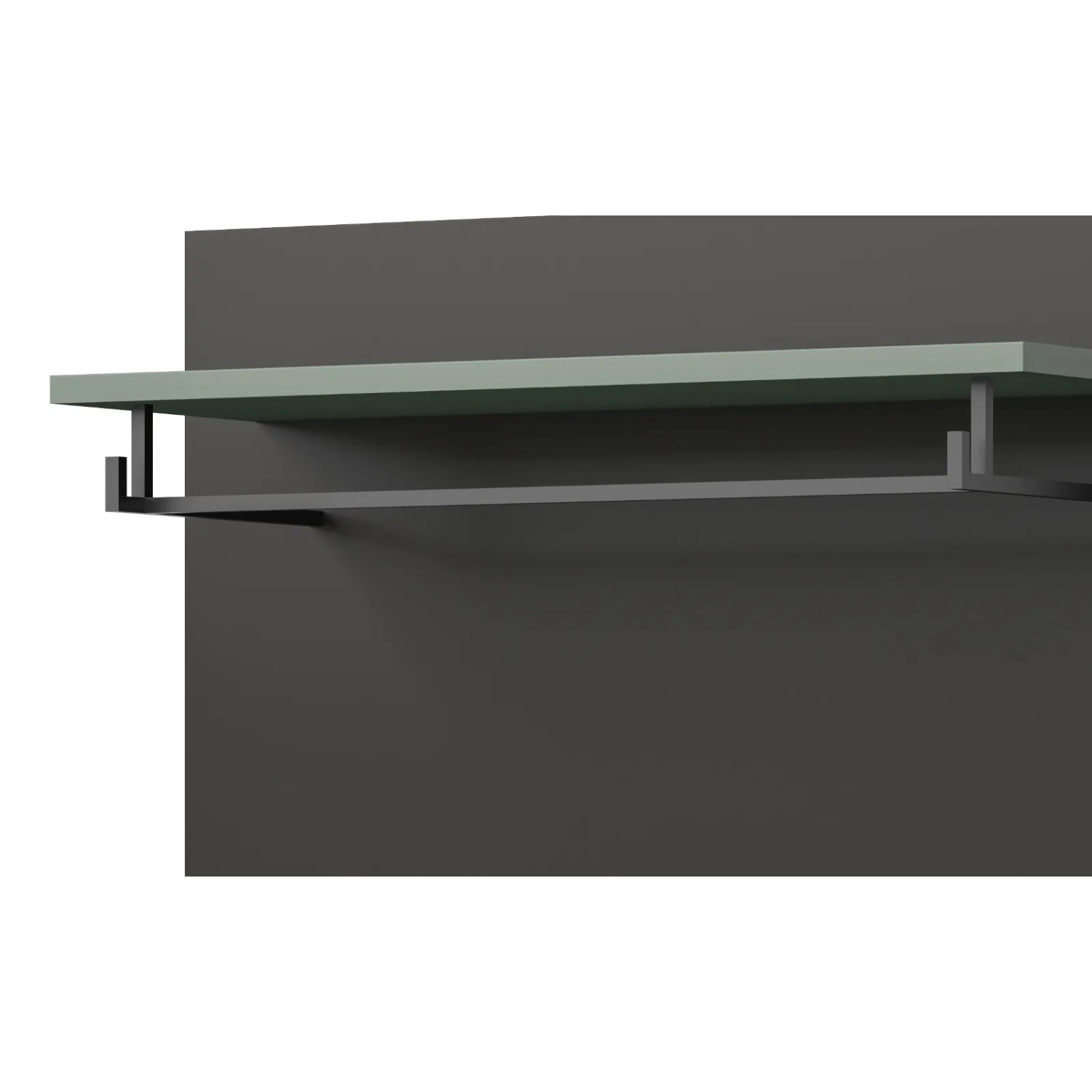 Inn.Furn Garderobenpaneel Set in Salbei und Grau 80 cm Cooper_4