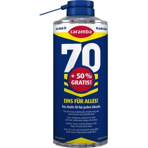 Caramba Multiöl C70, 250ml + 50% Gratis, für Lackreparatur & Karosserie. Rostlöser, Schmiermittel, Korrosionsschutz.