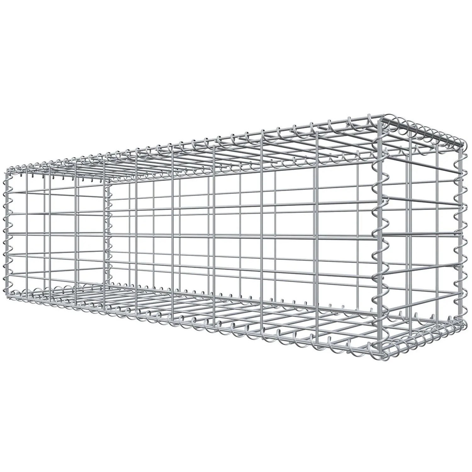 Niederberg Metall Gabione 100 x 30 x 30 cm - Maschenweite 5 x 10 cm günstig online kaufen