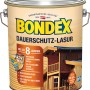 Dose Bondex Dauerschutz-Lasur Kiefer, 4 Liter. Holzlasur für langanhaltenden Schutz und zur Betonung der Holzmaserung.
