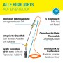 Gloria Thermoflamm bio Professional E+ Turbo Set Unkrautbrenner mit Schlauch und Druckminderer.