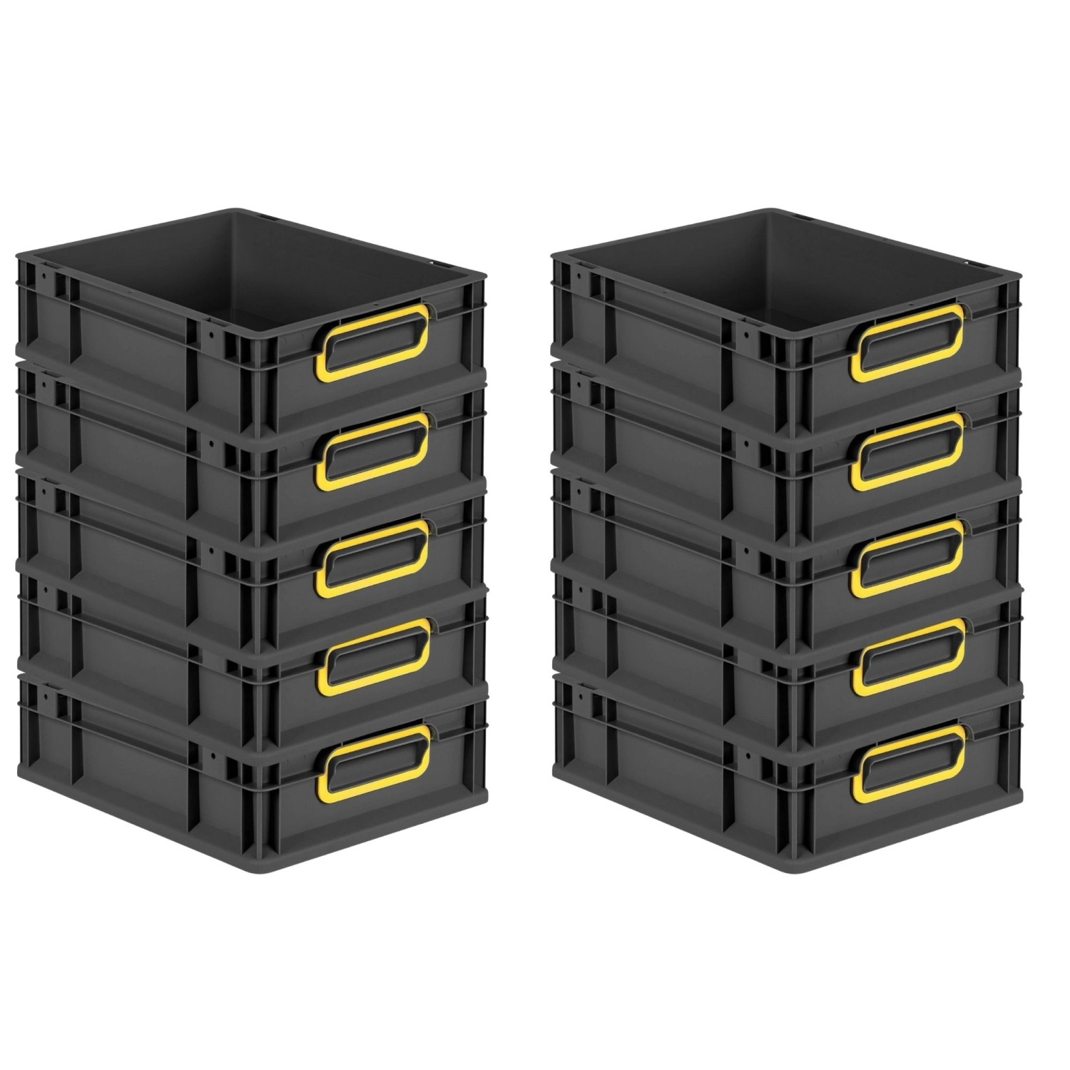 PROREGAL SparSet 10x Eurobox Nextgen Color HxBxT 12x30x40cm 11 Liter Griffe günstig online kaufen