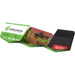 Bitumen-Dreieckschindel, schwarz, 2m²/Paket, für Gartenhaus, Pavillon oder Vordach.