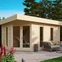 Fjordholz Gartenhaus Modell Birger 44 Kiefer Imprägniert