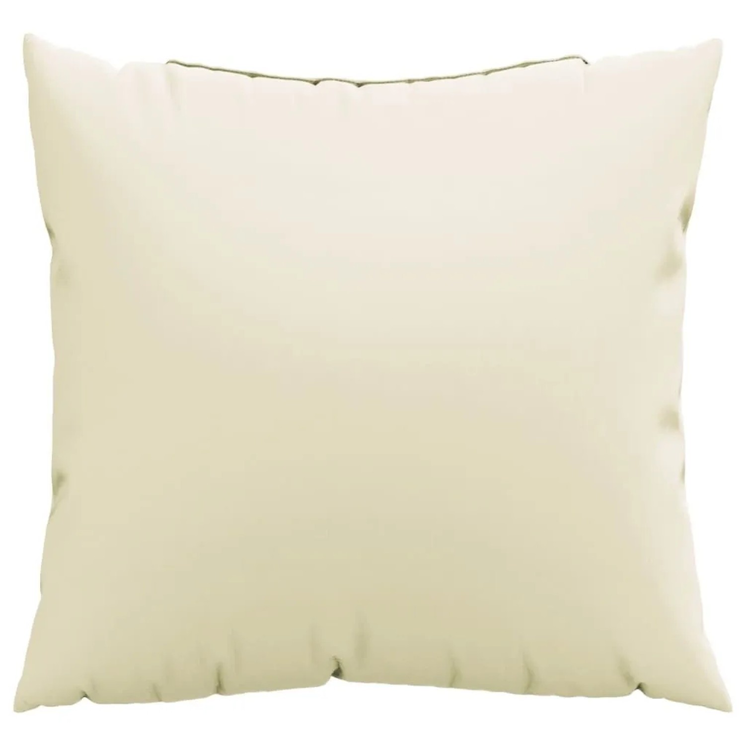 vidaXL Sofakissen 4 Stk Creme 40x40 cm Stoff 360361