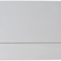 Weiße Acrylschürze für Eckbadewanne Miami, 125 cm, zur einfachen Badewannenverkleidung.