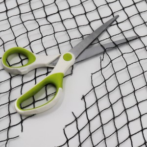 Schwarzes Aquagart Teichnetz (14x4m) mit Schere, robustes Laubschutznetz für Fischteich & Gartenteich.