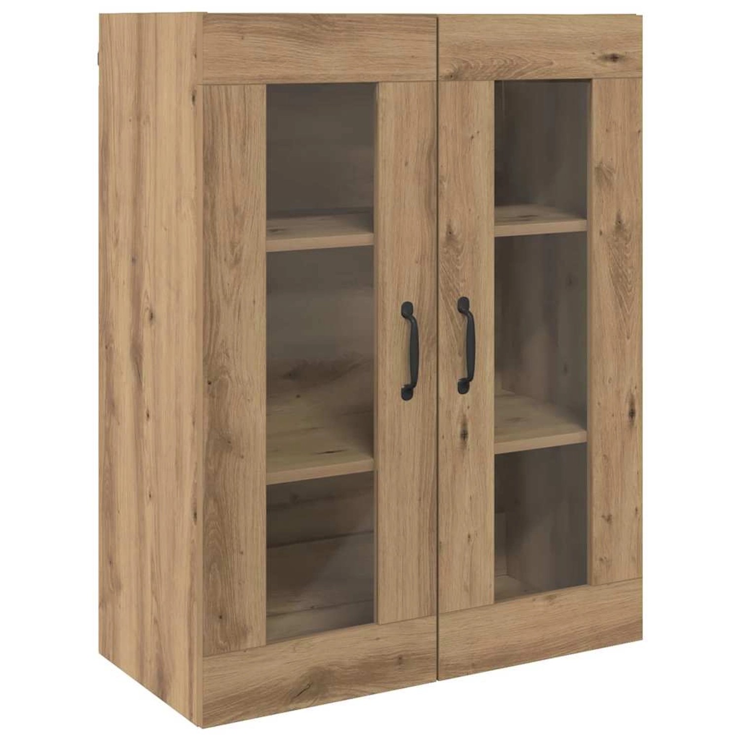 vidaXL Hängeschrank Wandmontiert Braun 69,5 x 34 x 90 cm Holzwerkstoff 879466
