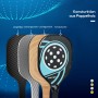 SPORTNOW Pickleball Schläger Set: Pappelholz Konstruktion, leicht, langlebig und leistungsstark.