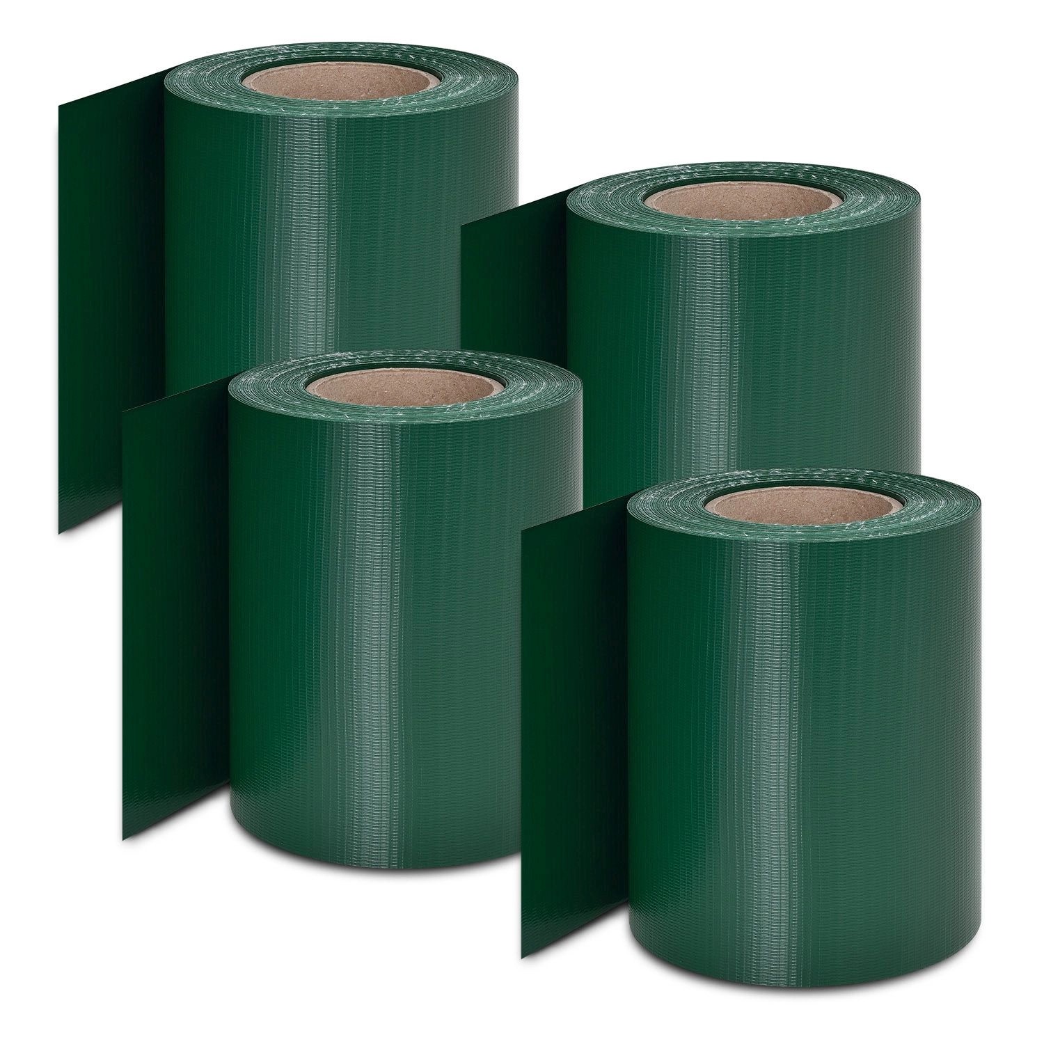 Juskys PVC Sichtschutzstreifen 4er Set Grün günstig online kaufen