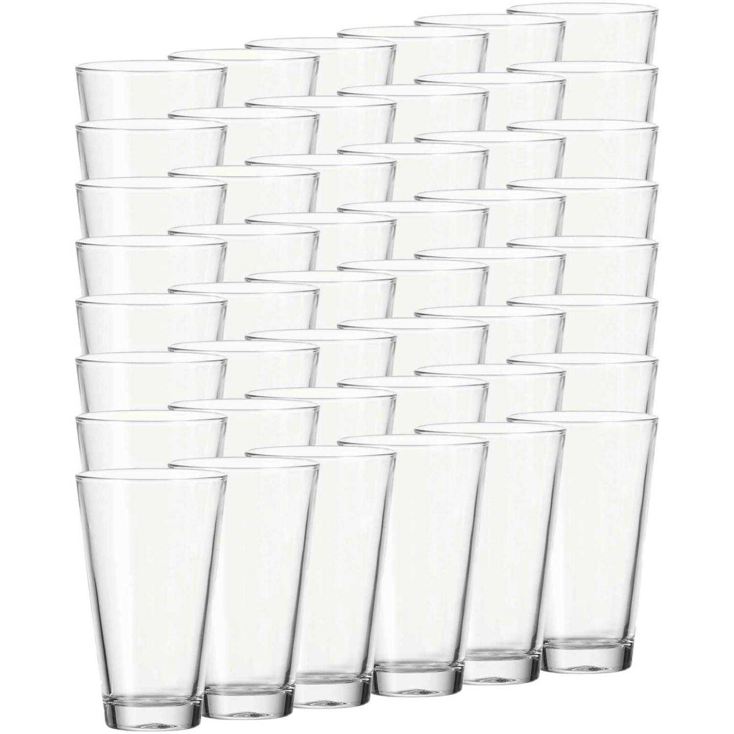 Leonardo Ciao Trinkgläser Wassergläser Stapelgläser 300 ml 48er Set