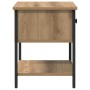vidaXL Nachttisch 2 Stk Artisan-Eiche 34 x 35,5 x 45 cm Holzwerkstoff 881803_8