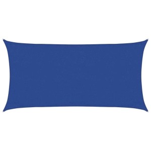vidaXL Sonnensegel 160 g/m² Rechteckig Blau 3x6 m HDPE 311515