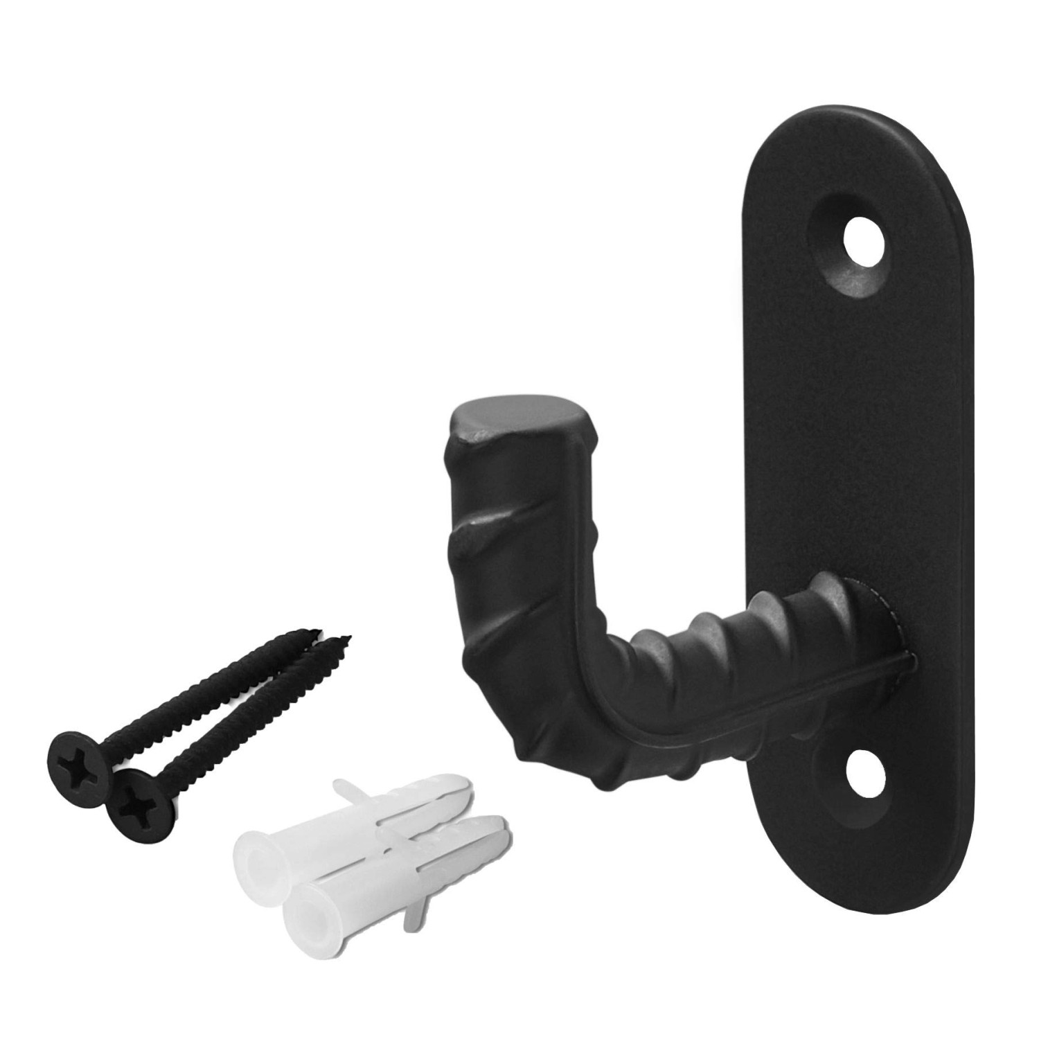 SOTECH Garderobenhaken B50 1 Fach 73 x 25 x 52 mm BA 48 mm Schwarz Matt günstig online kaufen