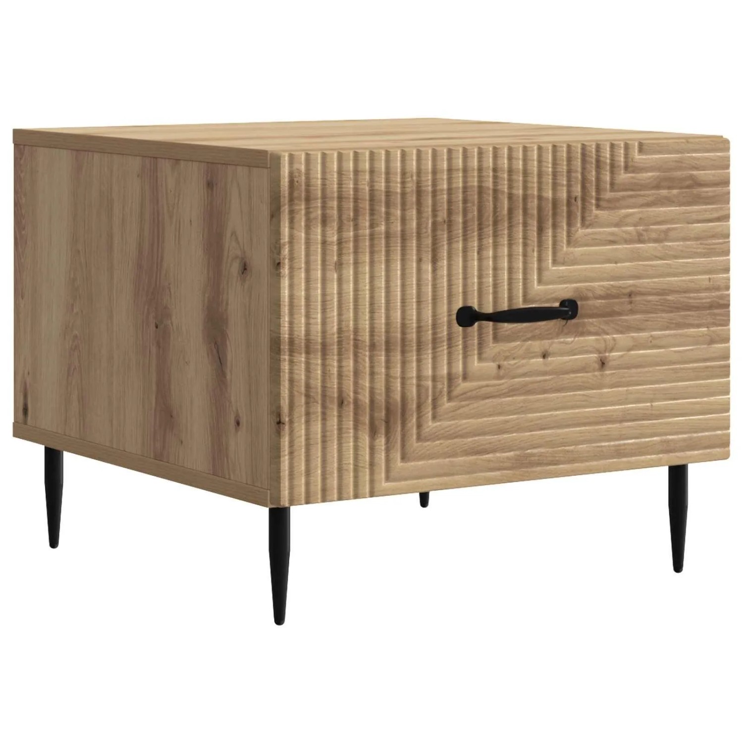 vidaXL Couchtisch Artisan-Eiche 49 x 50 x 40 cm Holzwerkstoff 894974
