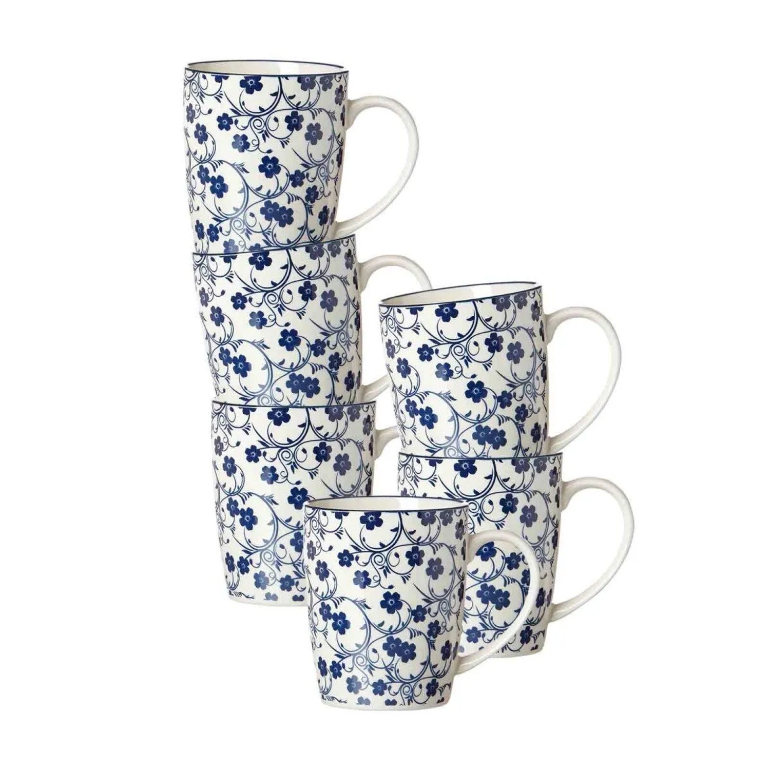 Ritzenhoff & Breker Royal Sakura Henkelbecher 350 ml 6er Set