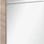 Fackelmann Spiegelschrank B.Clever Alaska Esche, 60 cm, mit Beleuchtung und Softclose-Türen.