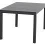 Rechteckiger Siena Garden Gartentisch Silva aus Ferrostone, 90x137,5 cm.