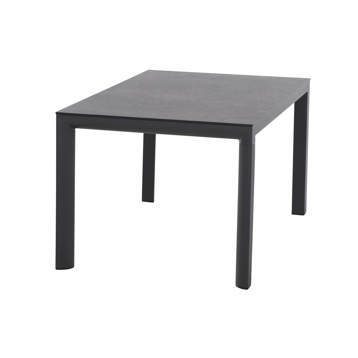 Rechteckiger Siena Garden Gartentisch Silva aus Ferrostone, 90x137,5 cm.