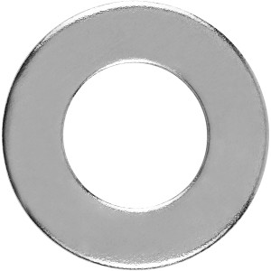 Edelstahl Unterlegscheibe, 8,4 mm Innendurchmesser, für M8 Schrauben, 100 Stück