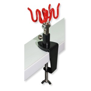 Wiltec Pistolenhalter 2 Pistolen Tischmontage Airbrushpistole Airbrush Zubehör