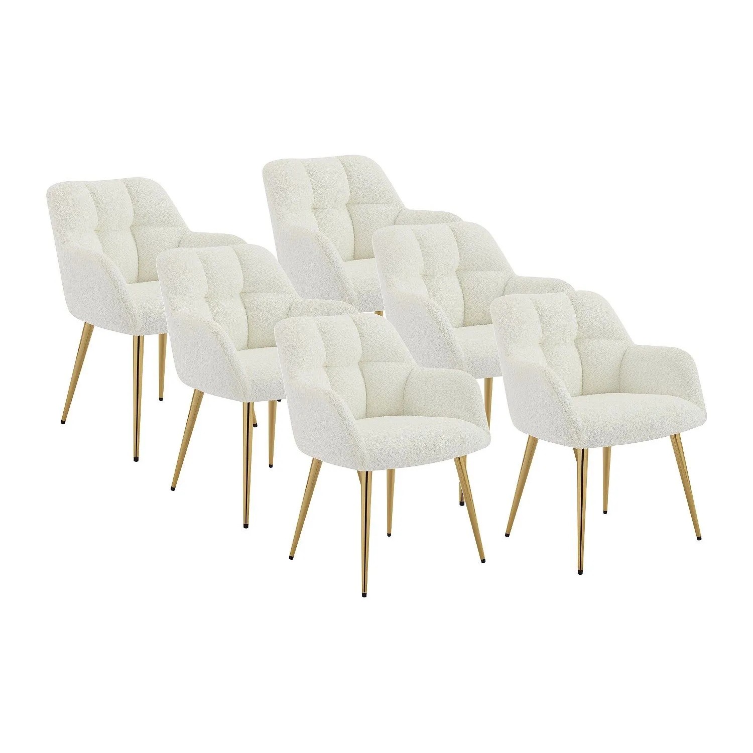 Vente-unique Stuhl Pega Weiß 58.5 cm