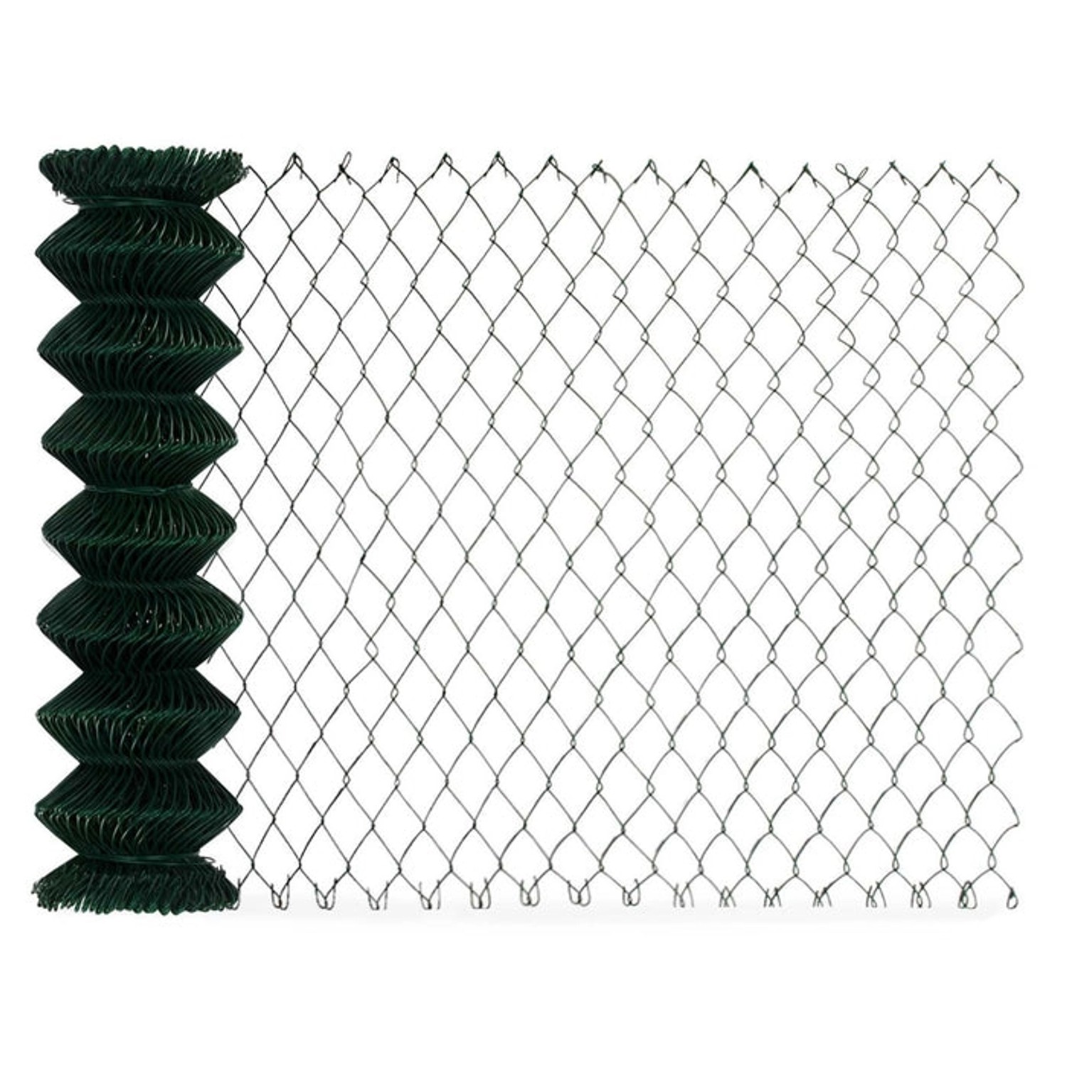 Karat Maschendrahtzaun 1,5 x 25 m mit PVC-Beschichtung 2,8 mm Drahtstärke u günstig online kaufen
