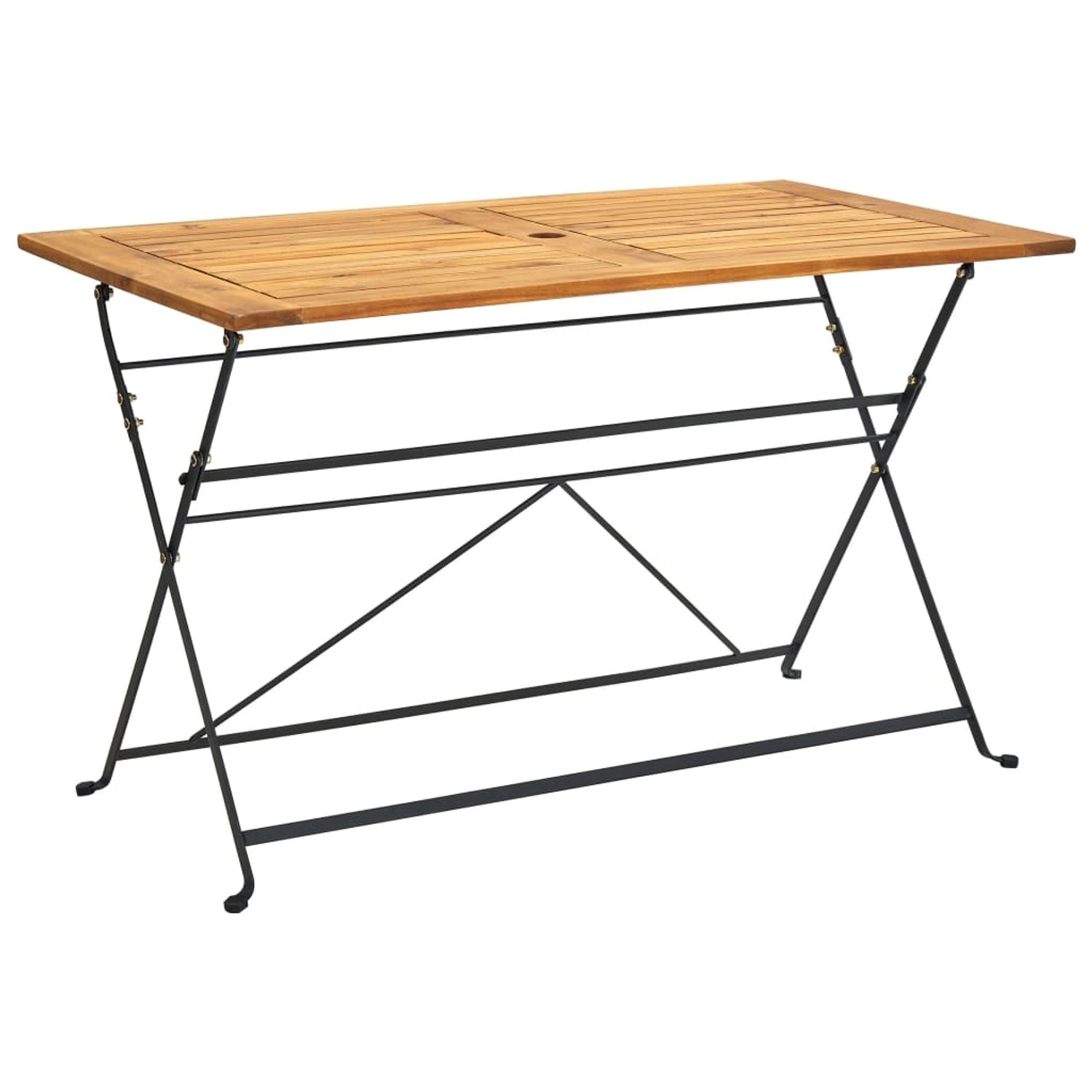 vidaXL Klappbarer Gartentisch 120x70x74 cm Massivholz Akazie 313159 günstig online kaufen
