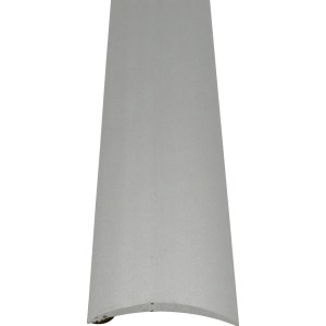 Selbstklebendes Übergangsprofil, 30 mm breit, 1000 mm lang, silberfarben, für Laminat und Parkett.
