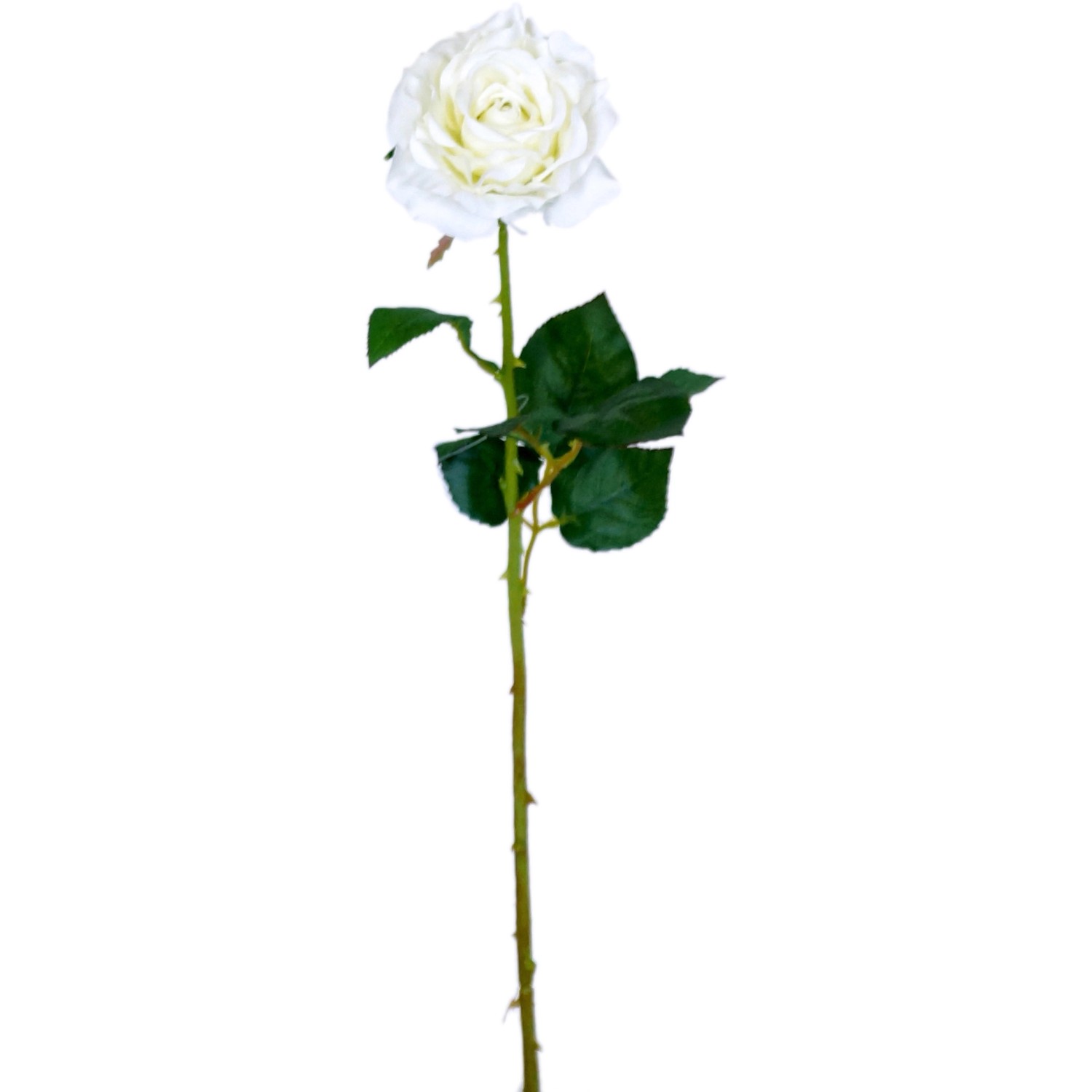 Kunstblume Rose Creme 52 cm