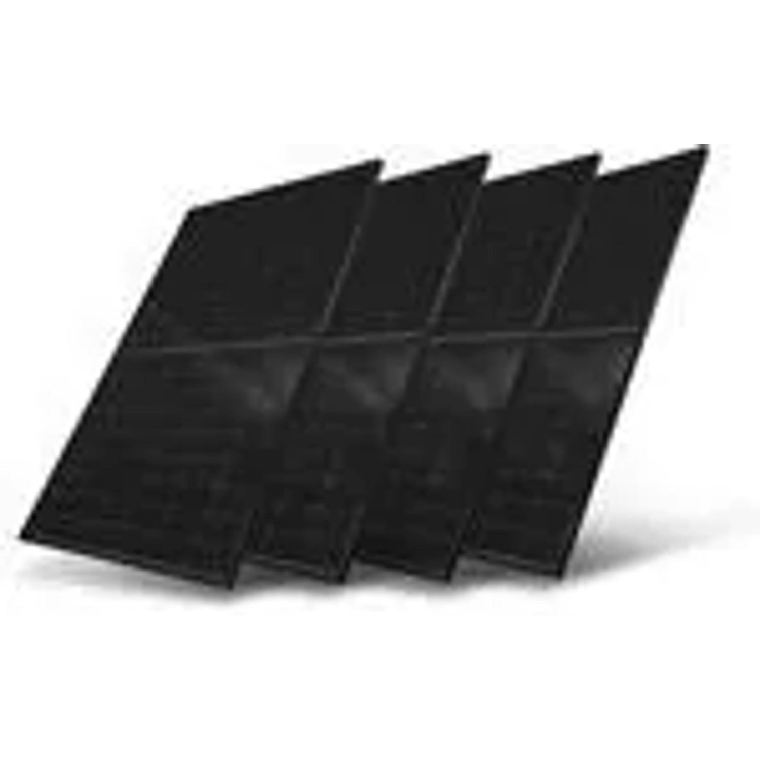 Solakon Solarmodul 500W Bifaziales Monokristallines Solarpanel 40V Photovoltaik für Balkonkraftwerk PV-Anlage 4 Stück