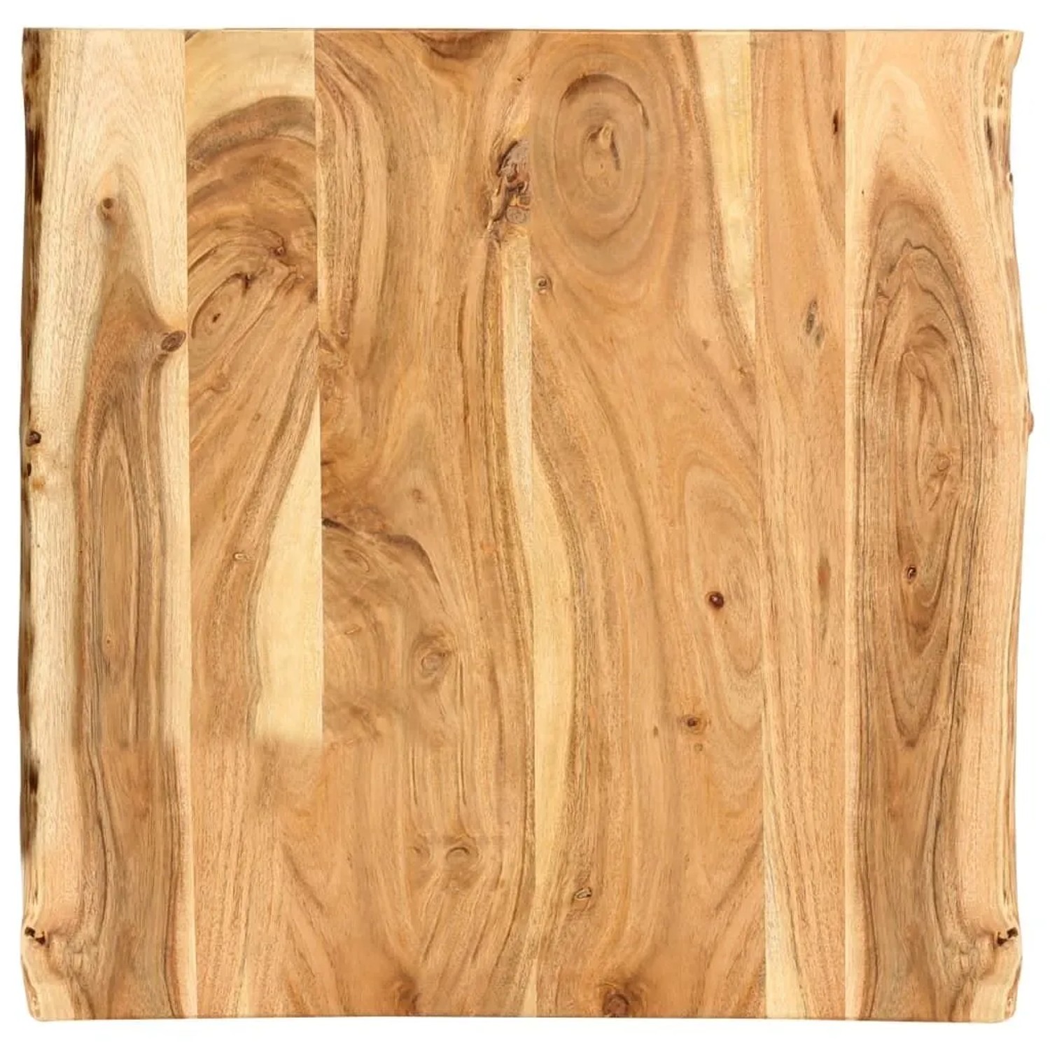 vidaXL Tischplatte Massivholz Akazie 58x50-60x2,5 cm 286327